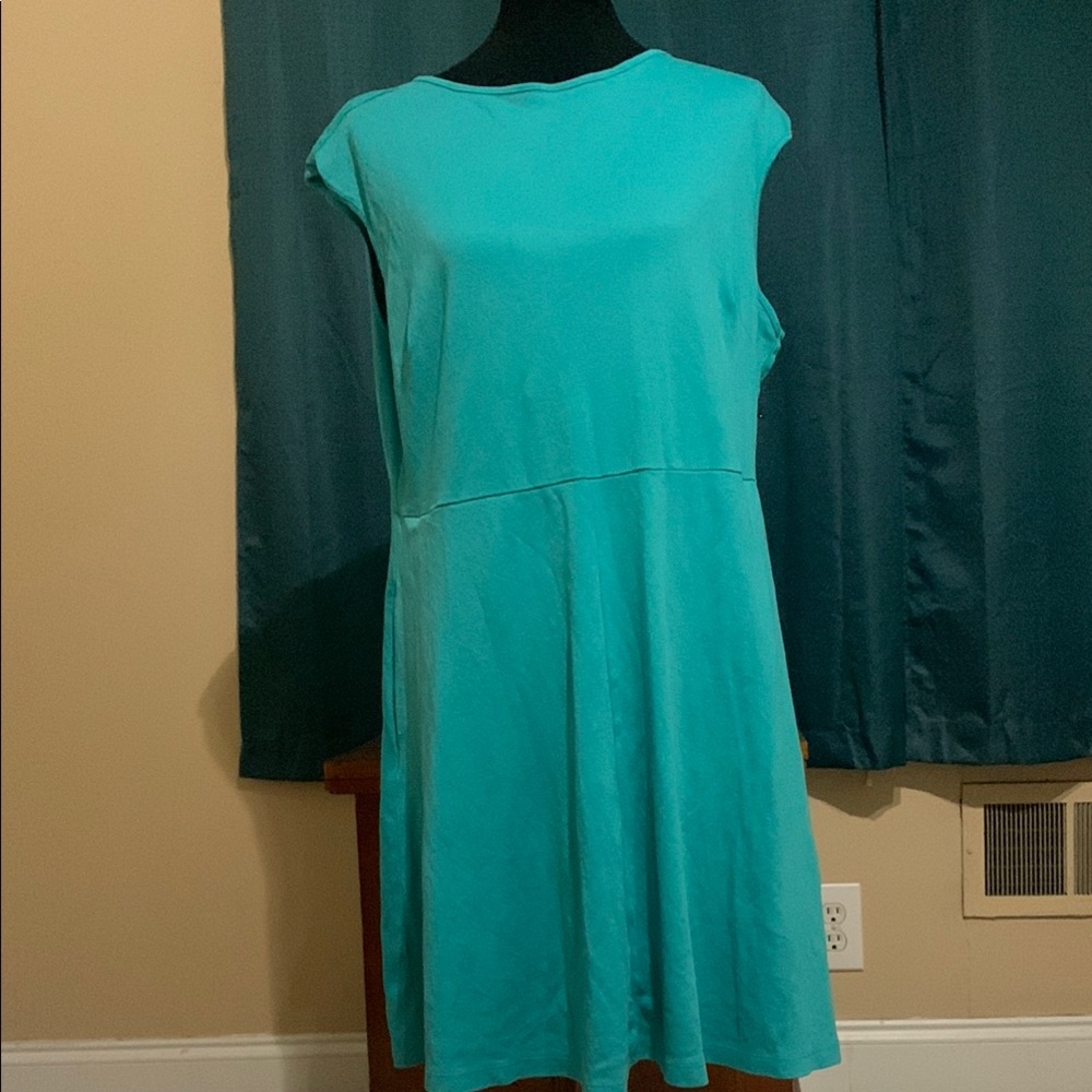 Casual Teal Dress